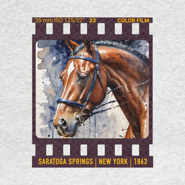 Saratoga Springs New York Horse Racing by Cre8tiveSpirit